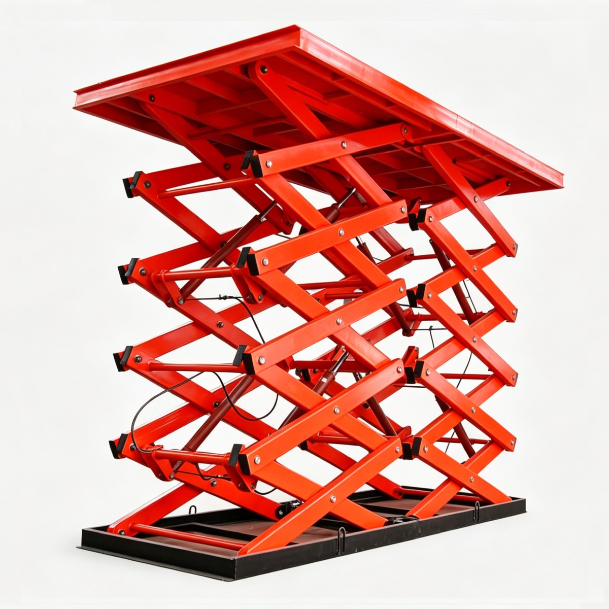 常德武陵河洑镇重型固定升降机